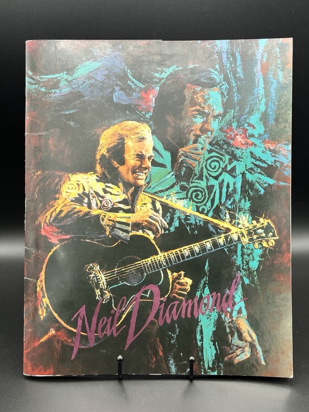 Vintage Neil Diamond 1992 Lovescape Tour Concert Program Souvenir Book